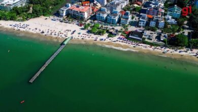 Adolescente pula de trapiche para o mar e desaparece em praia de Florianópolis