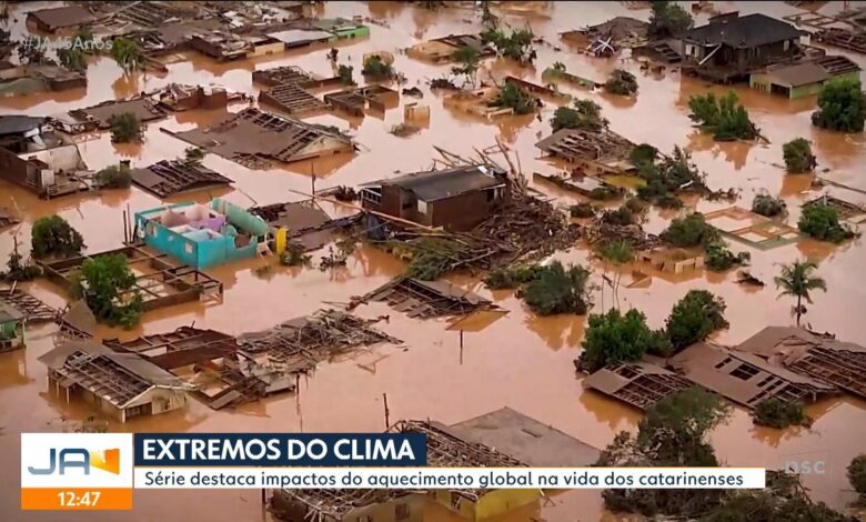 Extremos do clima: reveja série da NSC TV que apresentou causas e consequências do aquecimento global