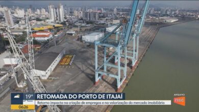 Federalização do Porto de Itajaí vai ser apresentada a Lula e Casa Civil na próxima semana, diz ministro