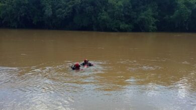 Homem é levado por forte correnteza e morre afogado em rio no Oeste de SC