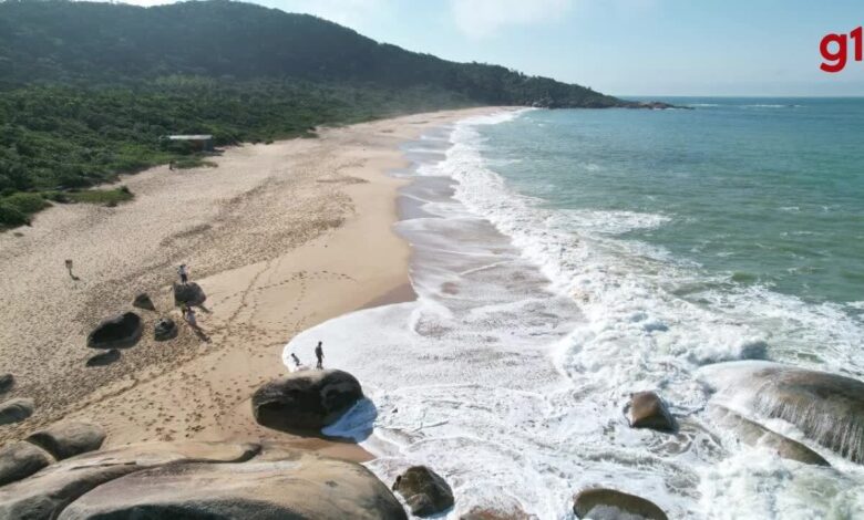 Justiça nega pedido para suspender venda de terrenos da única praia deserta de Balneário Camboriú por R$ 31,5 milhões