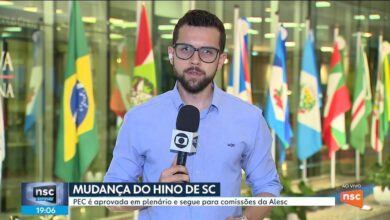 Mudança de hino de SC tem PEC aprovada e segue para comissões; entenda tramitação