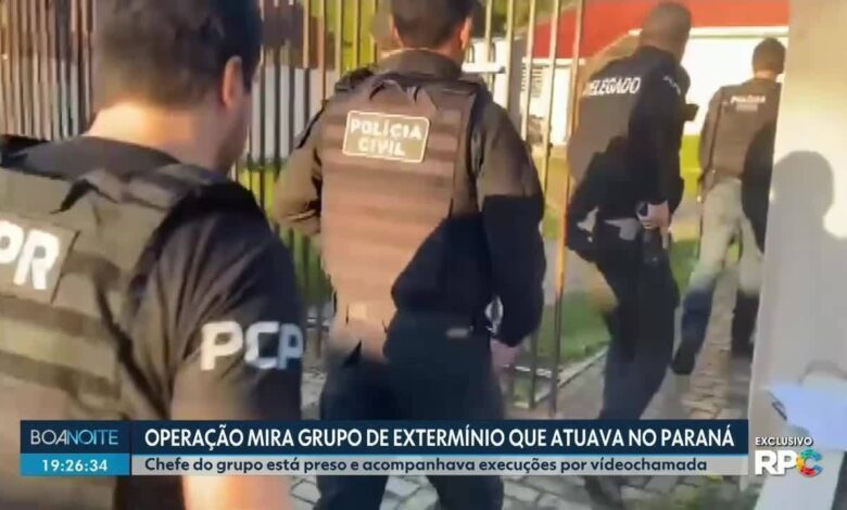 Polícia divulga fotos de foragidos, suspeitos de participarem de 'grupo de extermínio' no Paraná