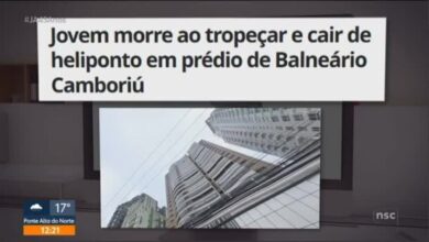 Quem era a jovem morta ao tropeçar e cair de prédio em avenida de Balneário Camboriú: 'Todo mundo gostava dela'