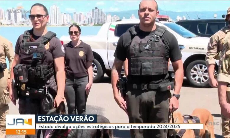 SC espera receber 3,1 milhões de turistas no verão, com policiais bilingues e 470 bombeiros por dia no litoral