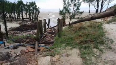 Tsunami meteorológico: o que é o fenômeno derrubou muros e atingiu casas em Santa Catarina