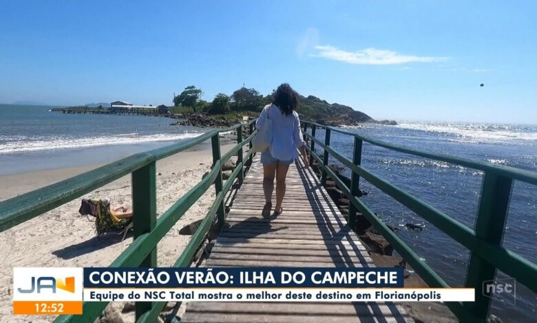 Visitante terá que emitir ingresso para entrar na Ilha do Campeche, em SC | Santa Catarina