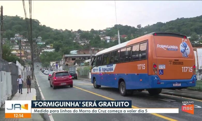 Após reajuste na tarifa de ônibus, Florianópolis anuncia gratuidade em 3 linhas; veja quais