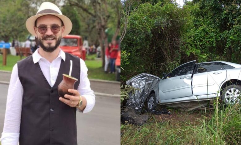 Cozinheiro e dono de restaurante morre após carro bater e cair em ribanceira na Serra de SC