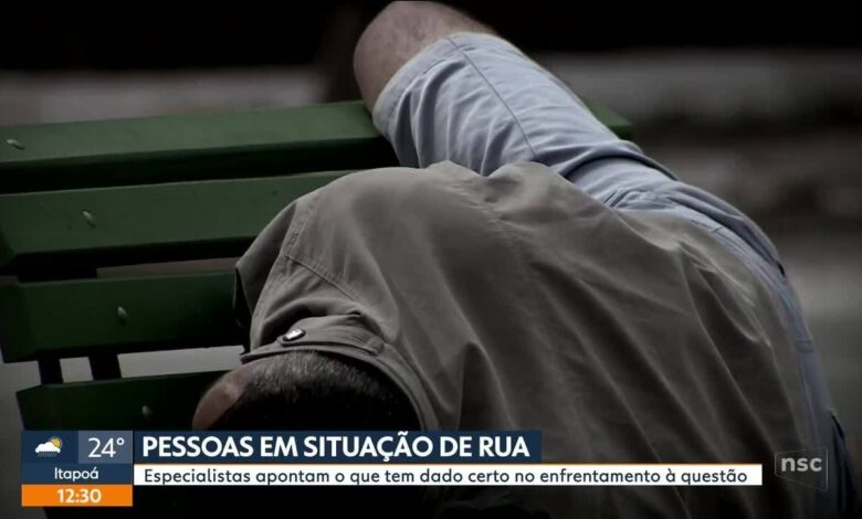 População em situação de rua cadastrada quadruplica em 7 anos em SC e TCE aponta insuficiência de políticas públicas