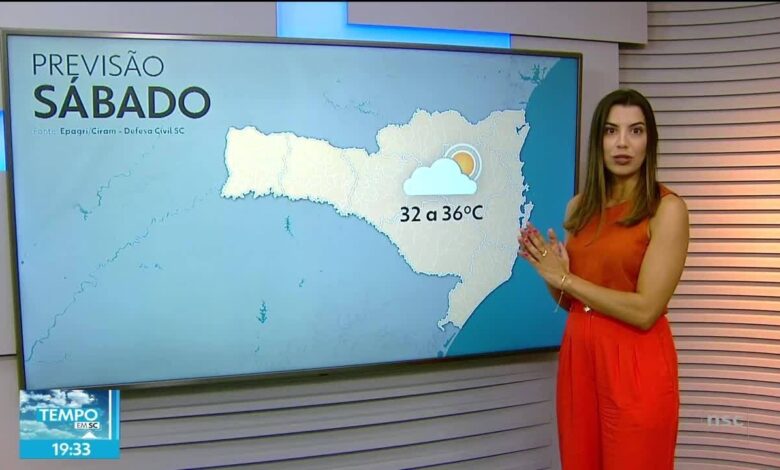 Primeiro fim de semana de 2025 tem sol entre nuvens e condições para temporais isolados | Santa Catarina