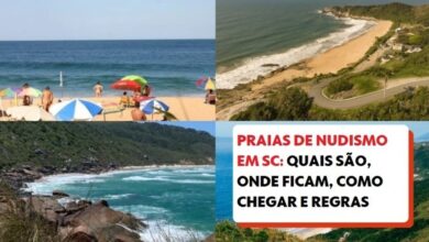 SC tem a 1ª e o maior número de praias de nudismo do Brasil; conheça localização e regras de uso